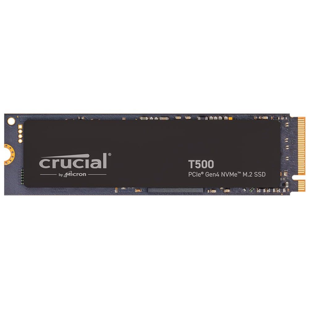 Краткий обзор SSD Crucial T500 PCIe Gen4 NVMe M.2 с передовыми технологиями хранения данных.