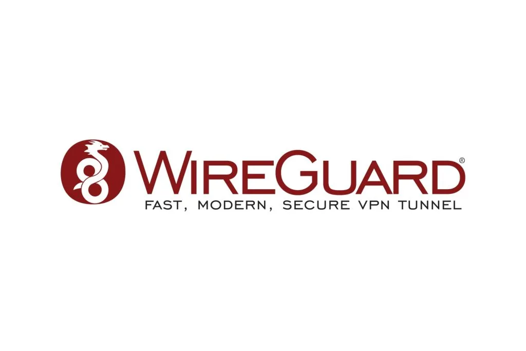Логотип WireGuard с изображением дракона, символизирующего быстрое и безопасное решение VPN.