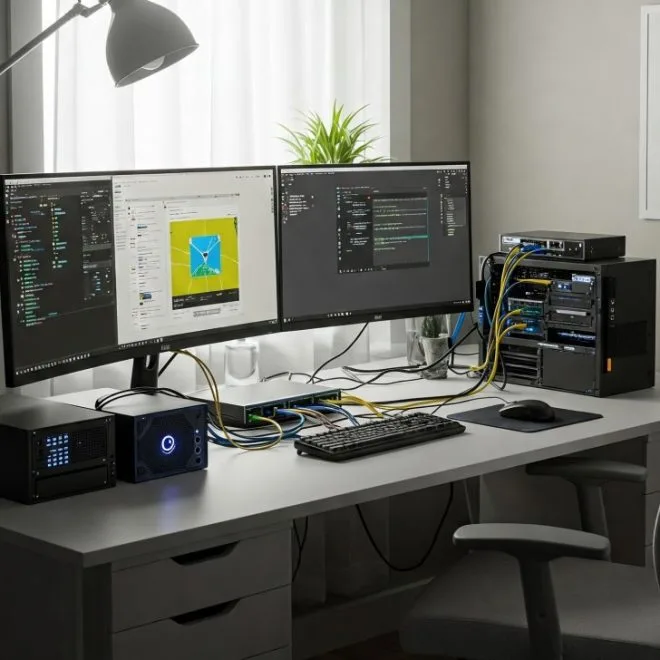 Homelab для начинающих: Как начать с виртуализации и сетей