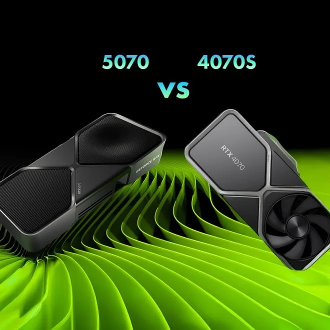 RTX 5070 vs 4070S: Тесты удивят геймеров и профессионалов!